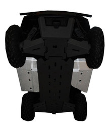 Polaris Ranger 570 (Mid-Size) 2-Piece Rock Slider & Floor Board Skid Plate Set by Ricochet Off-road