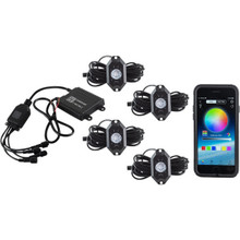 Polaris Ranger LED Rock Light Kit 4 Pod by Moose