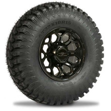 Polaris Ranger Pre-Mounted Vanquish Tire with Matte Black Soar HC-8S Wheel by Falcon Ridge