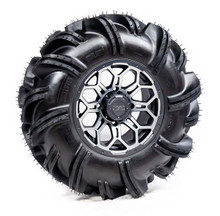 Polaris Ranger Pre-Mounted Outlaw 2 Tire with Silver and Gun Metal Gray Soar HC-8S Wheel by Falcon Ridge