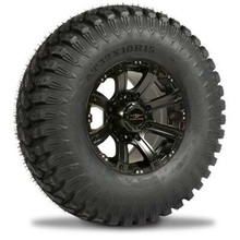 Polaris Ranger Pre-Mounted Vanquish Tire with Matte Black Raptor CI-8S Wheel by Falcon Ridge