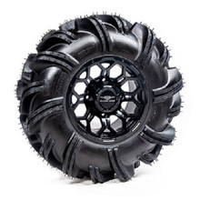 Polaris Ranger Pre-Mounted Outlaw 2 Tire with Matte Black Soar HC-8S Wheel by Falcon Ridge