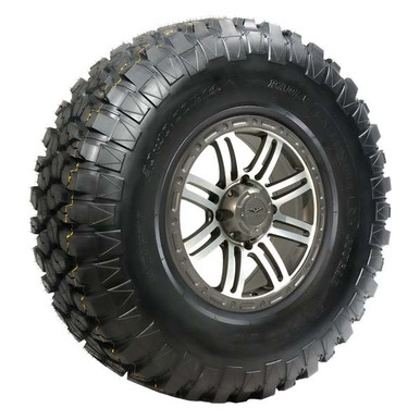 Polaris Ranger Pre-Mounted Cougar Tire with Matte Black Soar