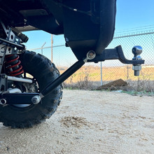 Polaris Ranger Rear Bumper Hitch Support by Ranch Armor