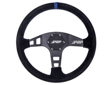 Polaris Ranger Flat Steering Wheel - Suede by PRP Seats