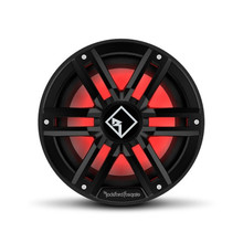 Polaris Ranger M2 10 DCV 2-Ohm Color Optix Infinite Baffle Marine Subwoofer (Black) by Rockford Fosgate