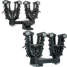 Polaris Ranger XD 1500 Pair of Grips FlexGrip Wedgelock Pro Double Grip by ATV TEK (Lifetime Warranty)