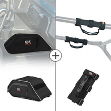 Polaris General Center Seats Storage Bag & Grab Handles by Kemimoto