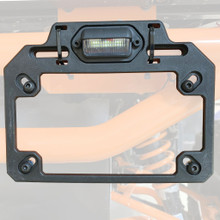 Polaris Ranger Elite Series Universal License Plate Bracket by ATV TEK (Lifetime Warranty)