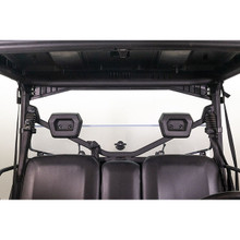 Polaris Ranger 900/1000/Diesel UV Resistant Poly Rear Folding Windshield by Seizmik