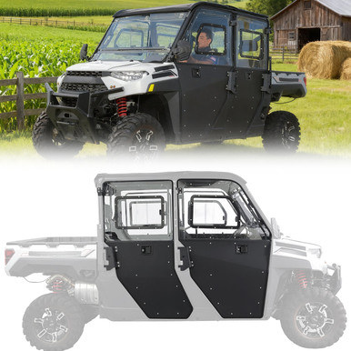 Polaris Ranger Crew XP 1000 2-in-1 Convertible Doors with Vented