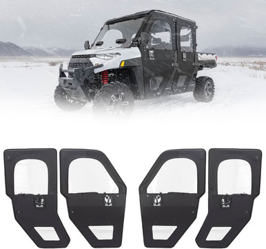 Polaris Ranger CREW XP 1000 Doors With Steel Frame by Kemimoto