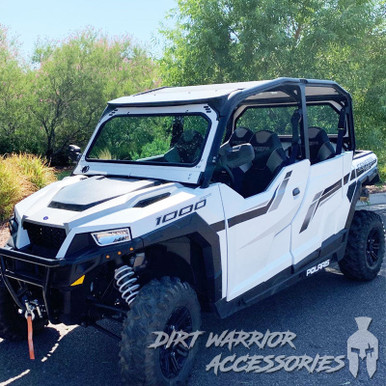 Polaris General 1000 Front Windshield by Dirt Warrior Accessories ...