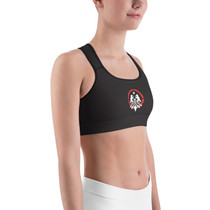 Defenders Collection Sports Bra in Black