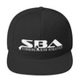 SBA Stacked Logo Snapback in Black