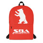 SBA Classic Collection Backpack in Red