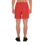 SBA Classic Collection Men's Athletic Long Shorts in Red