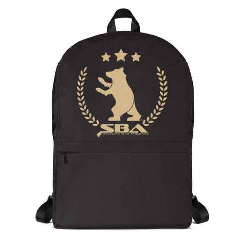 Asba Backpack SBA Gold Collection Backpack in Black - SBA Gear