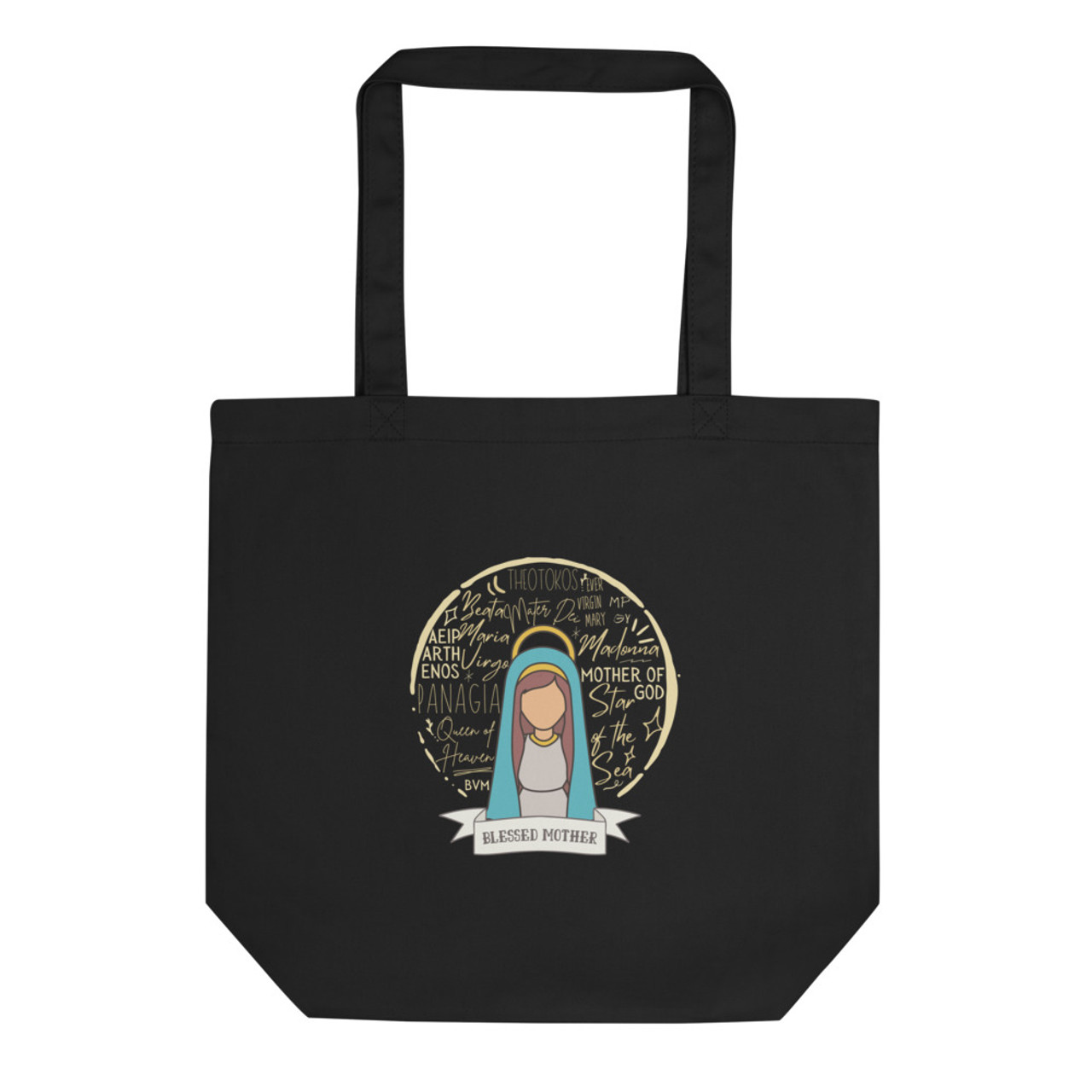 Names of Mary Tote Bag - Just Catholic Stuff