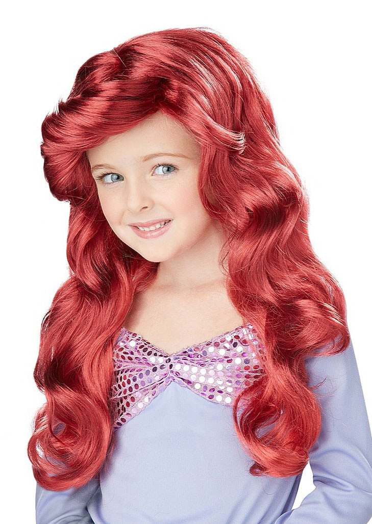 Little Mermaid Child Wig Costume Wigs Oya Costumes