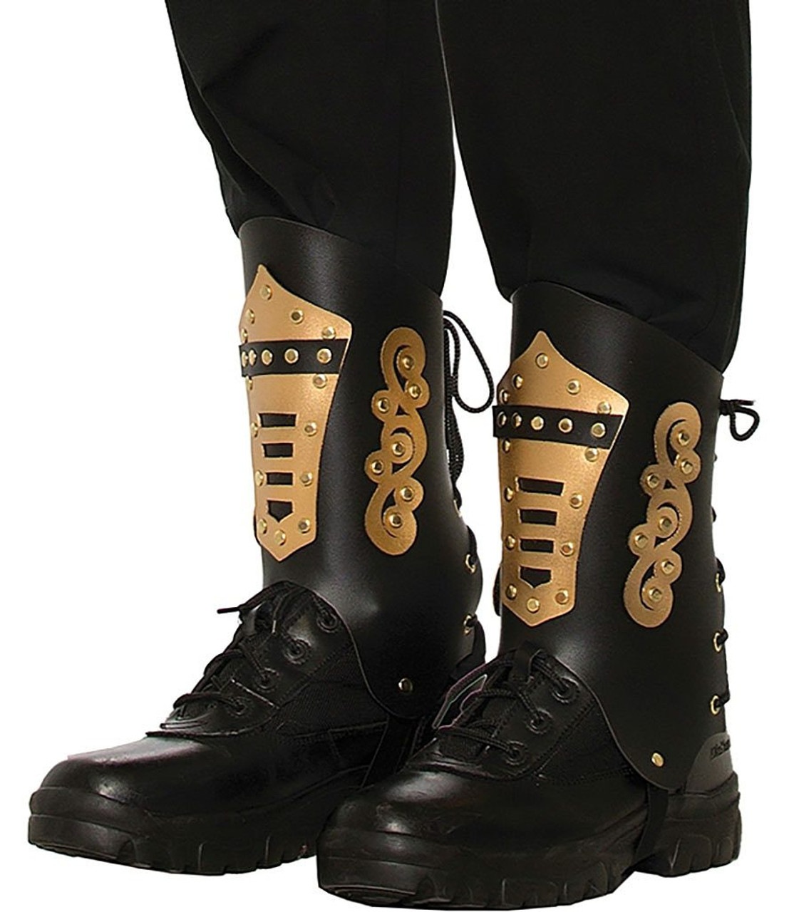 brown steampunk boots