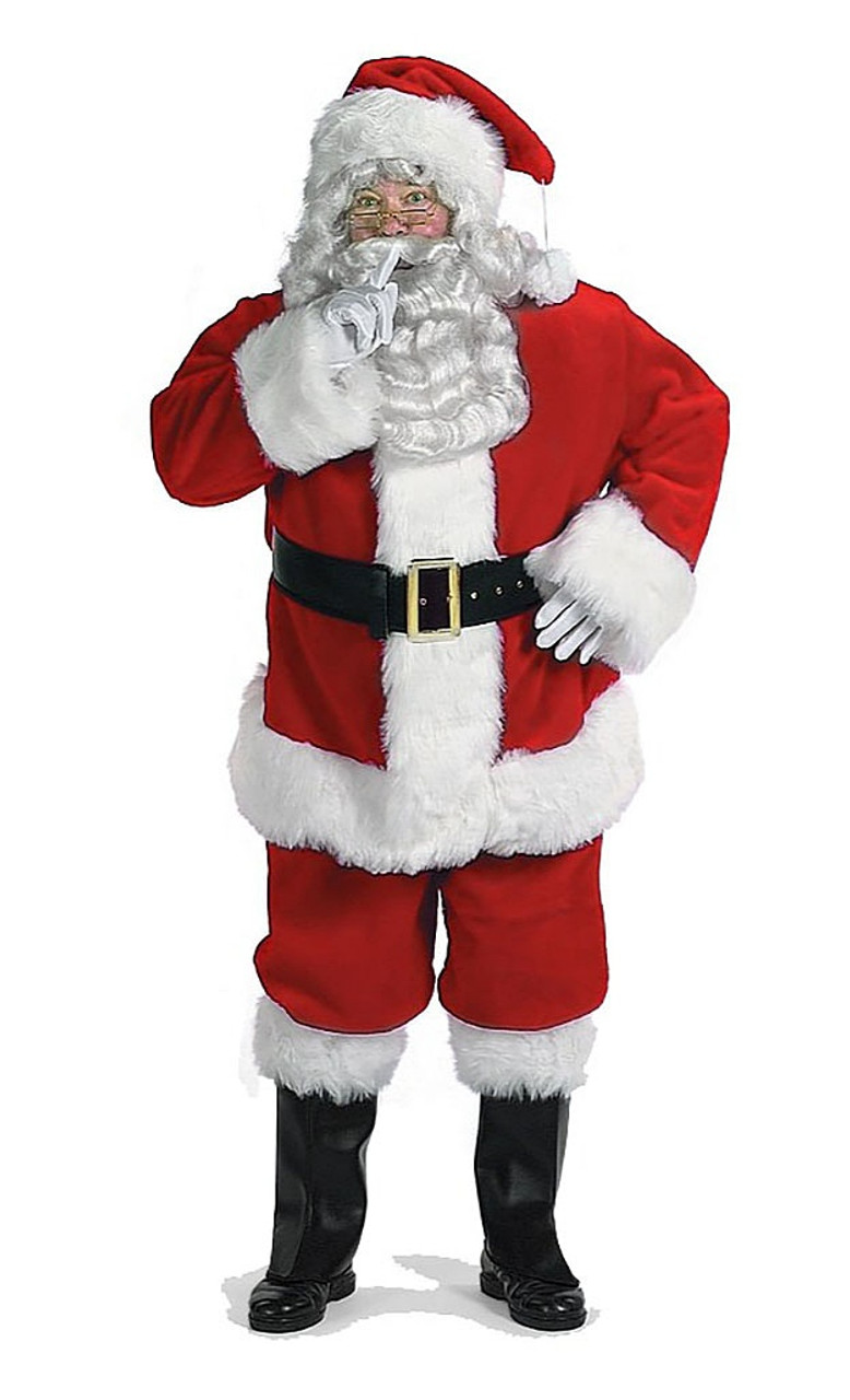 Professional santa claus store suits for sale