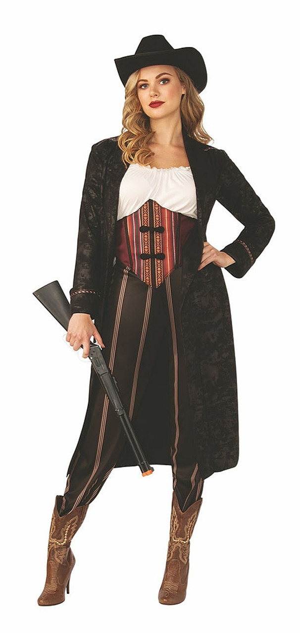  3 WISHES Sexy Halloween Costume for Women - Sexy Western  Cowgirl - Adult Female Size: Large : Clothing, Shoes & Jewelry