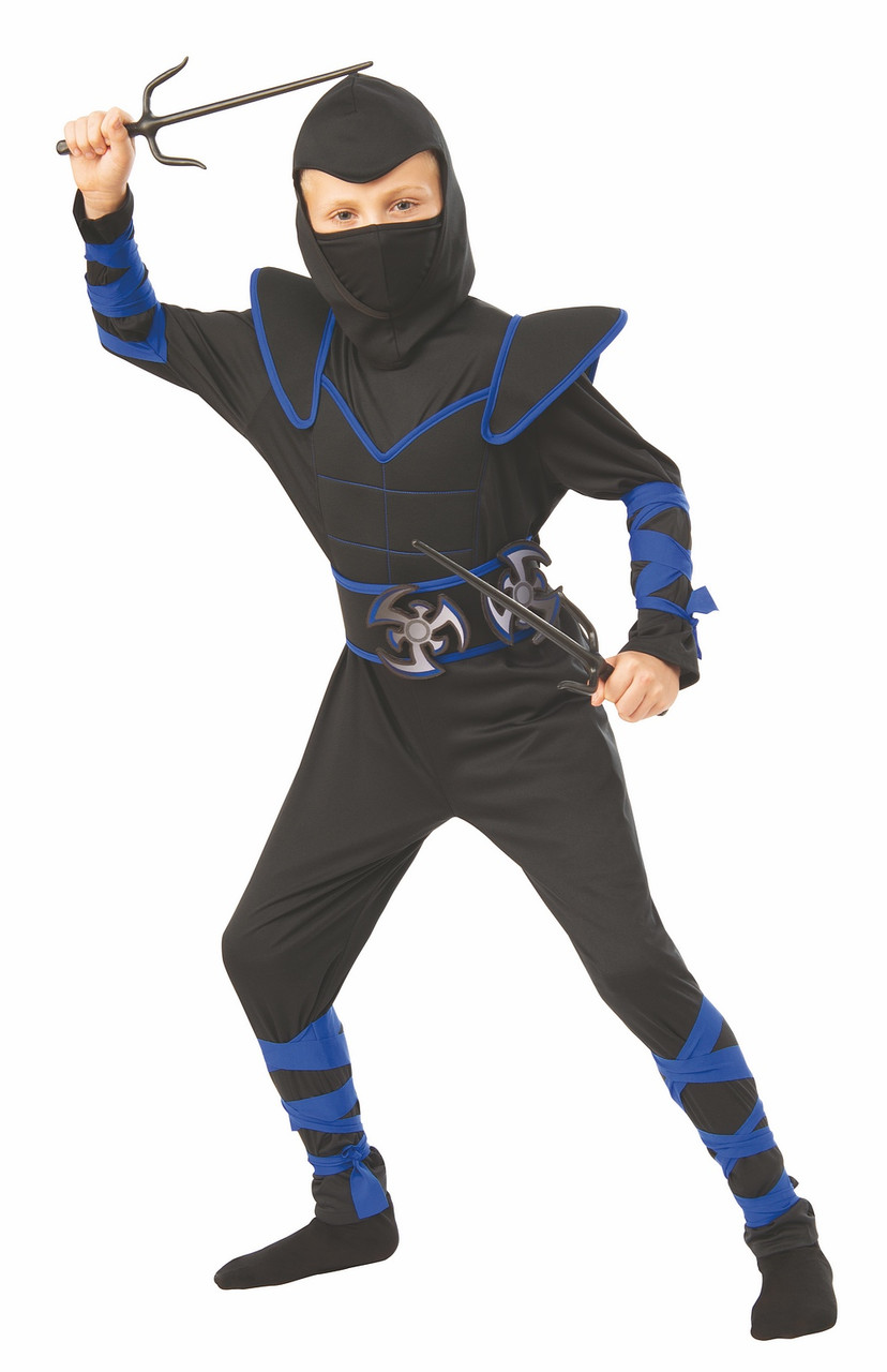 Blue Ninja Costume, Child Ninja Costumes