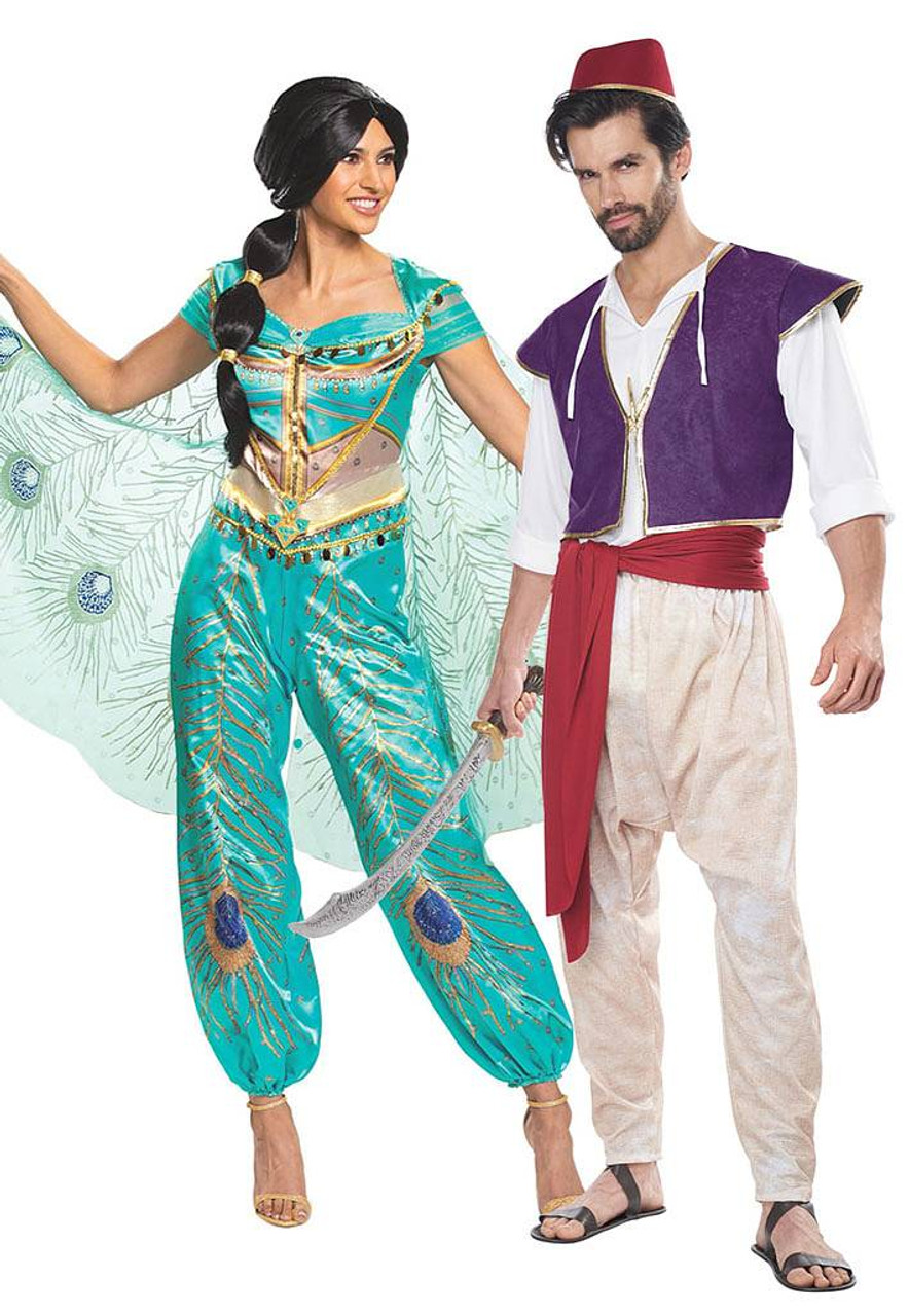 Aladdin and Jasmine Couple Costume, Couple Costumes