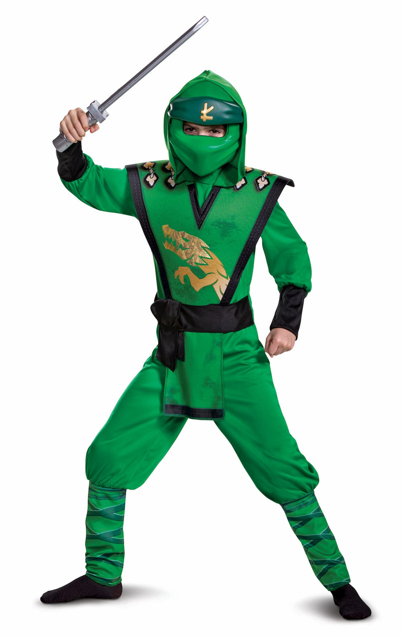 green ninjago halloween costume