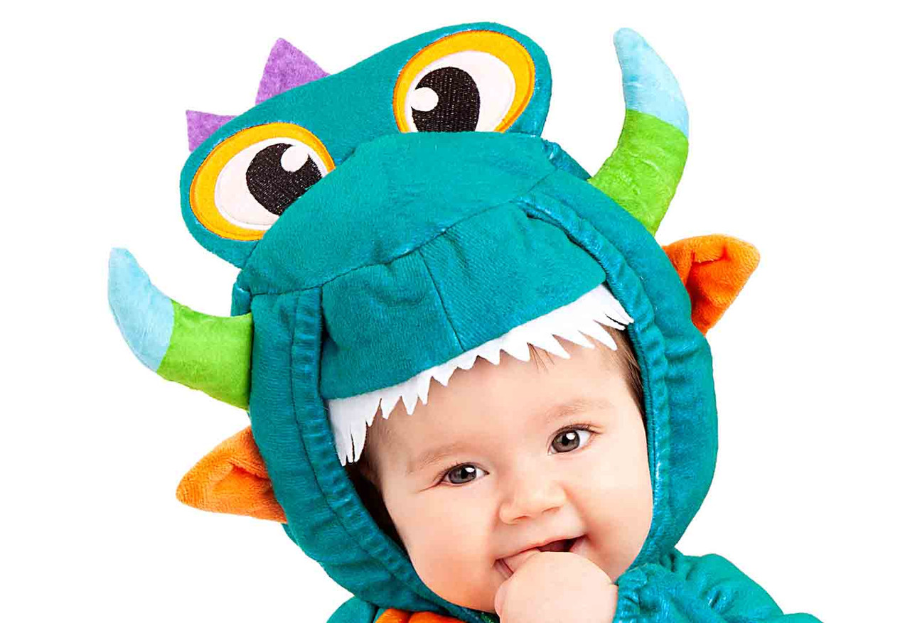 Baby boy deals dragon costume