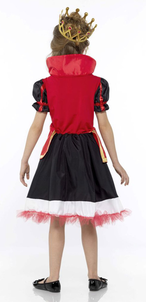 Girl's Premium Queen of Hearts Costume