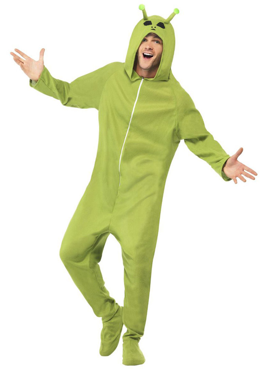 Alien Men Onesie Costume Science Fiction Costumes