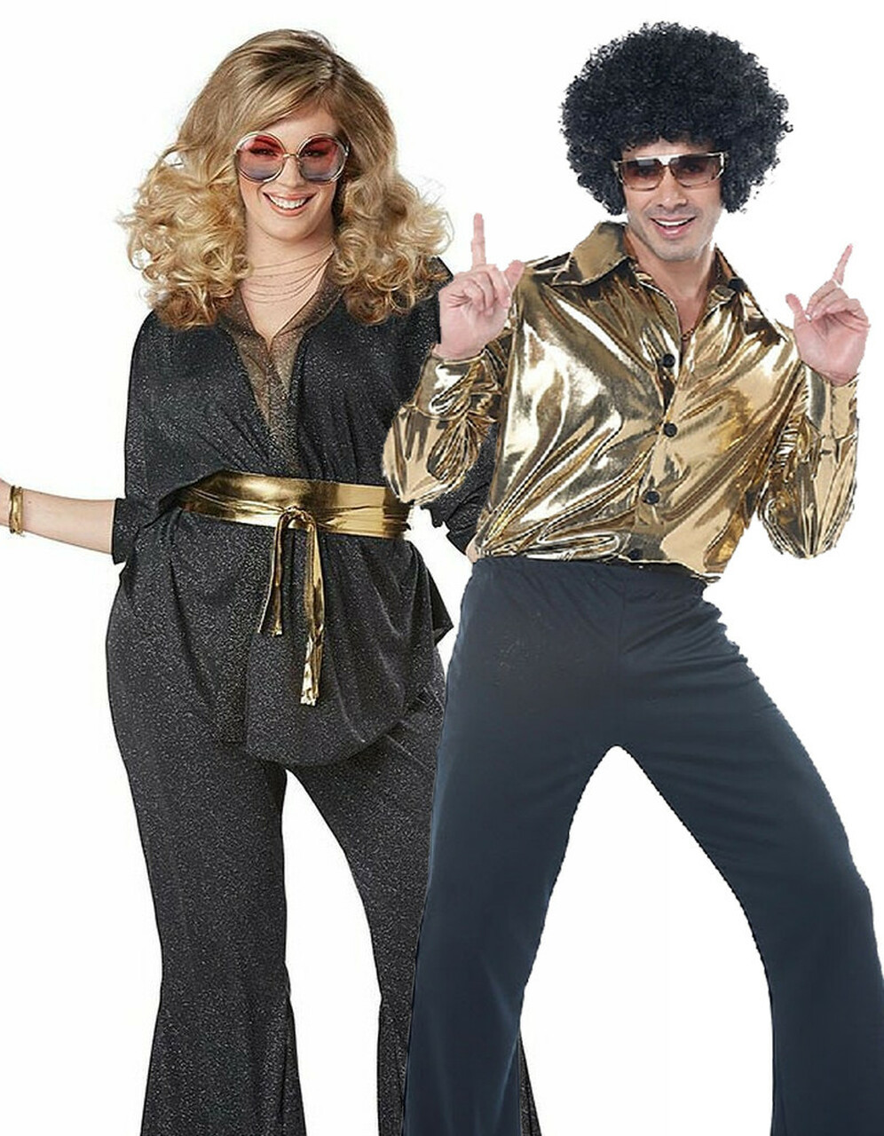 Plus Size Women's Disco Queen Costume