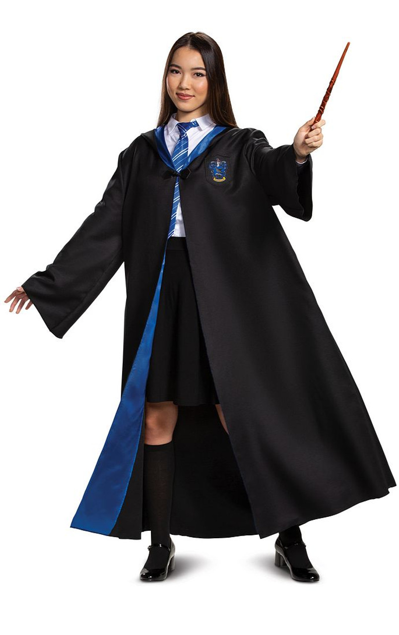 Harry Potter Female Ravenclaw Robe School Uniform Halloween Cosplay Co –  Gcosplay