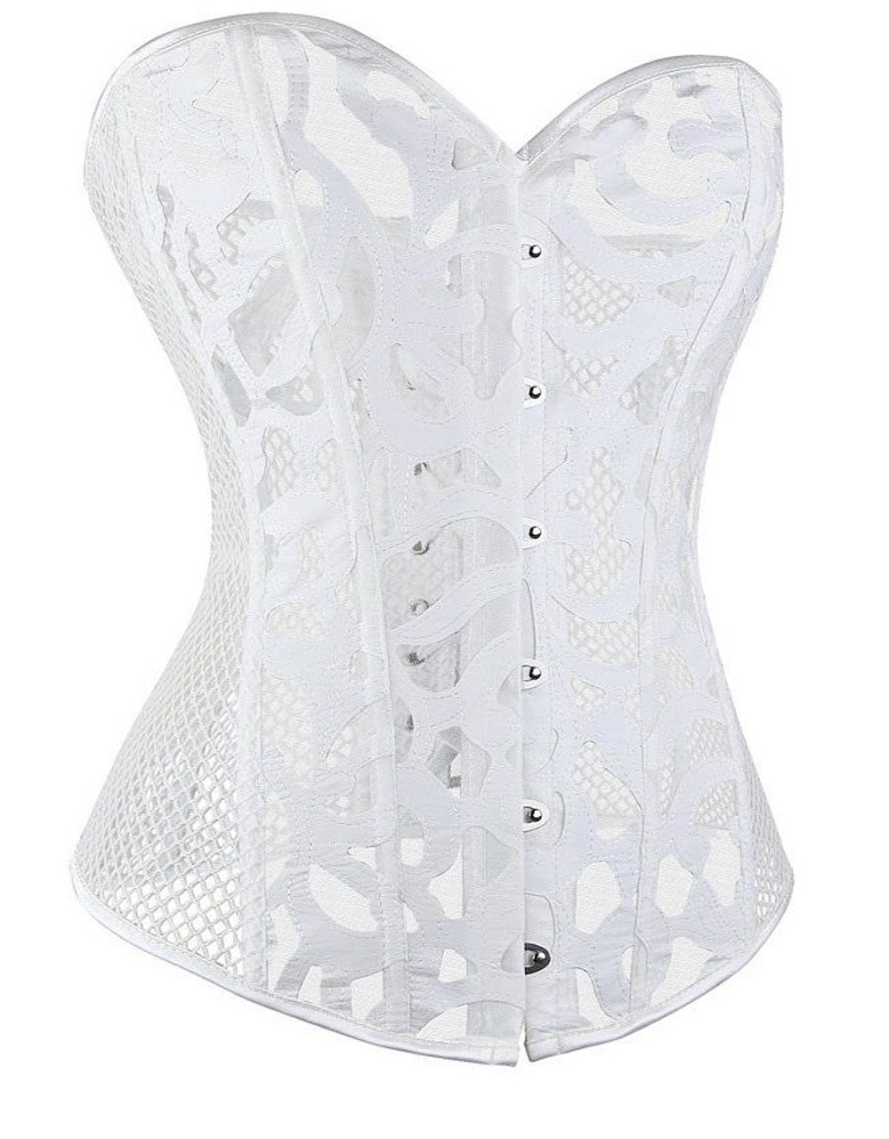 Premium Photo  Orthopedic corset on the female body isolated on a white  surface