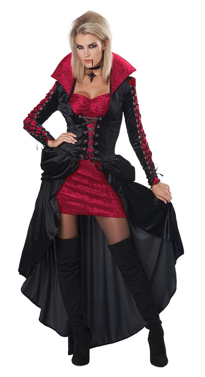 Vampire Corset Coat Women Costume