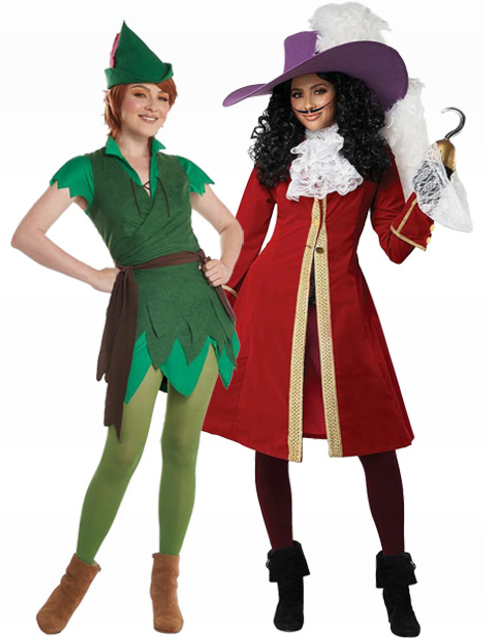Pan and Hook by MsPepperPotts  Captain hook costume, Peter pan costumes,  Cosplay female