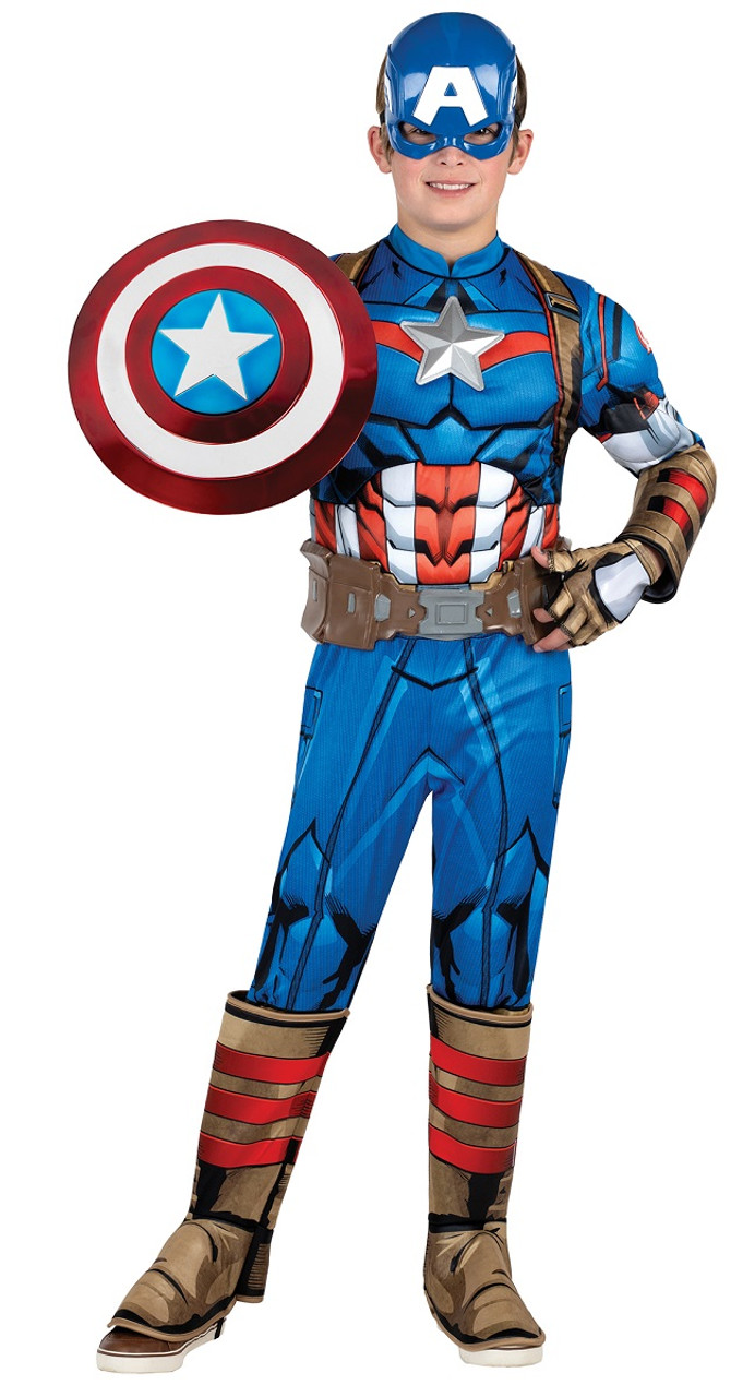 Captain America Kids Costume, Marvel Costumes
