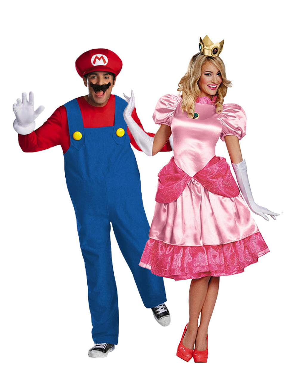 Mario and shop princess costume