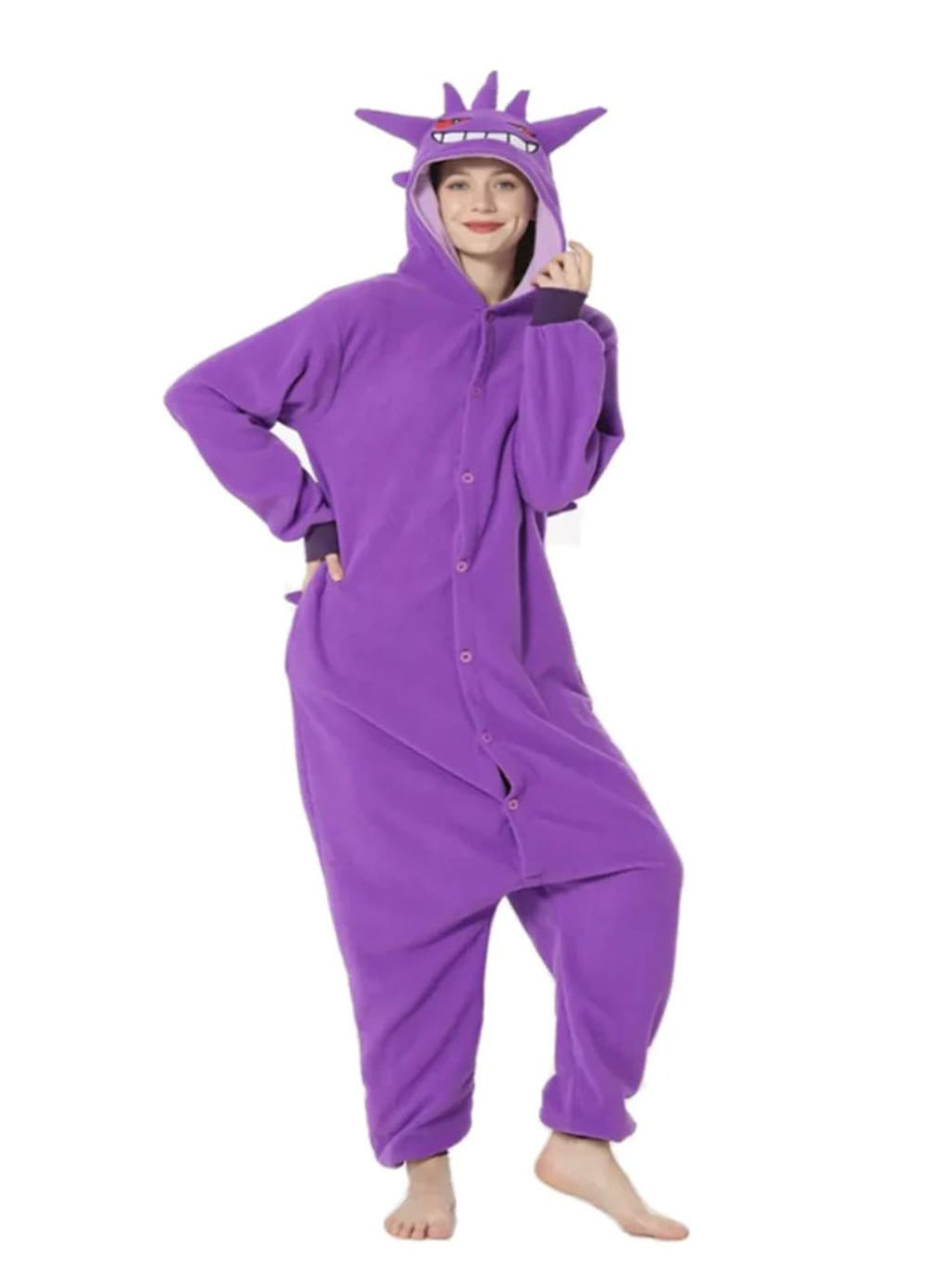 Gengar Adult Onesie Pokemon Videogame Costumes Oya Costumes