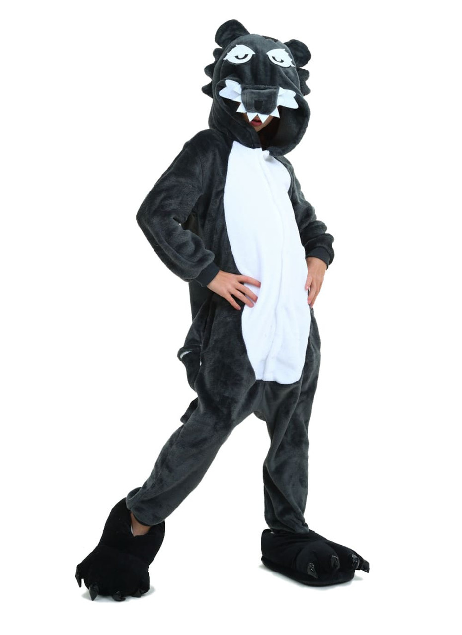 Howling Wolf Kid Onesie Costume Animal Costumes Oya Costumes