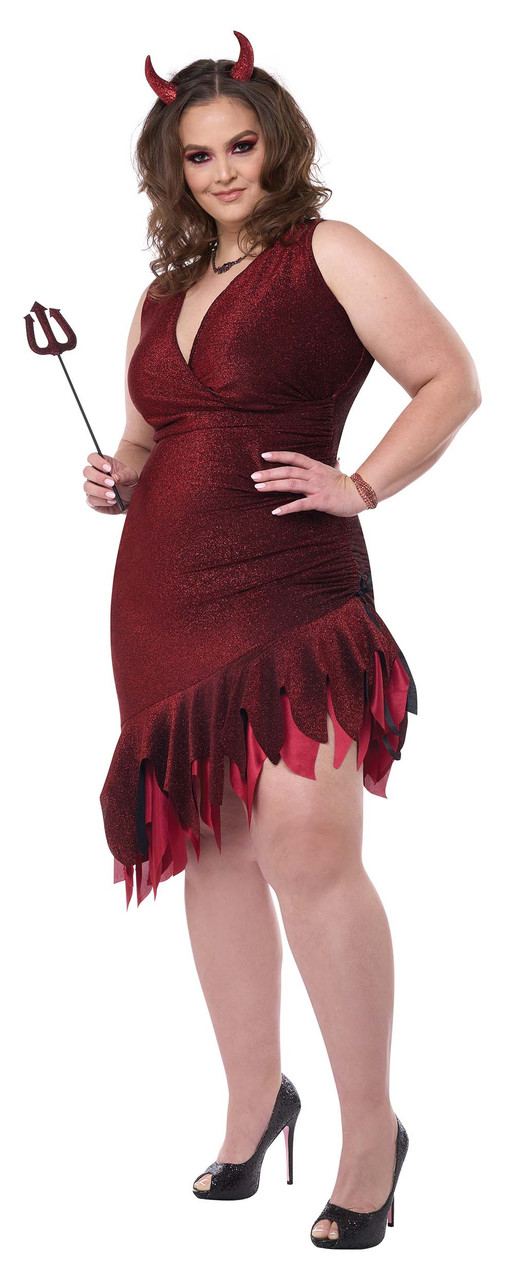 Red hot hot sale devil woman costume