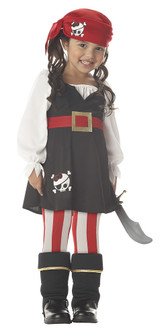 Precious Lil Girl Pirate Costume