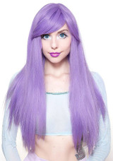 Bella Collection Lavender Wig back