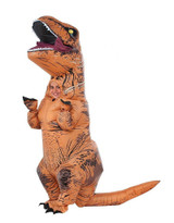 T-Rex with Sound Inflatable Kids Costume back