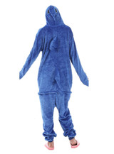 Blue Shark Adult Onesie Costume