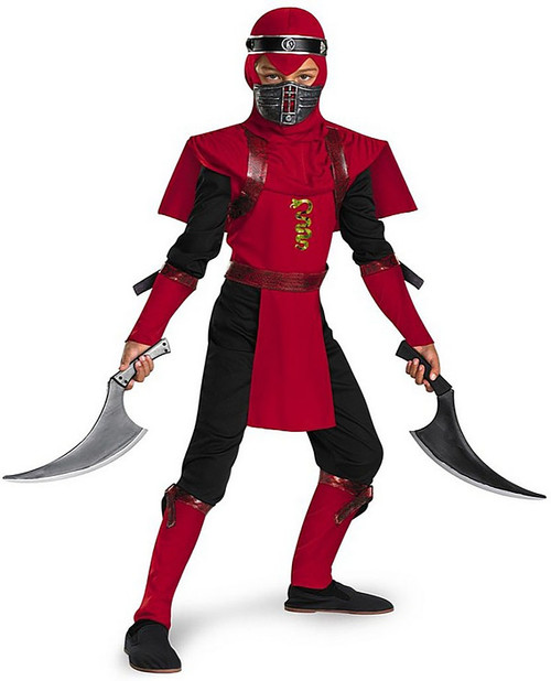 Halloween Ninja Costume, HengPhy 14 PCS Ninja Dress up Pretend