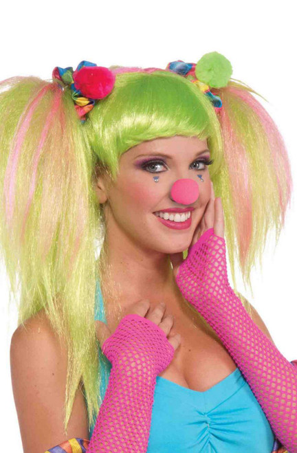 Circus Clown Hair Scrunchies