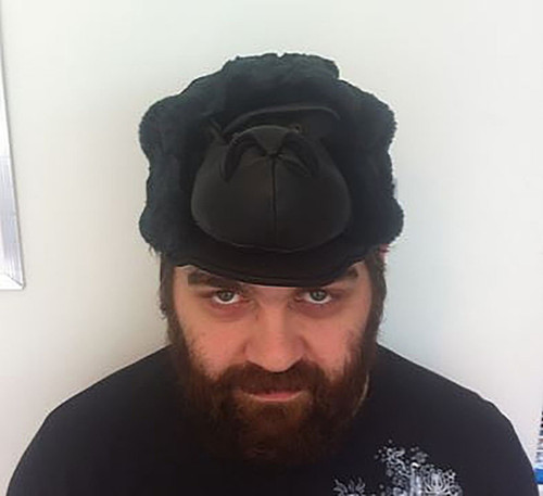Plush Gorilla Head Hat